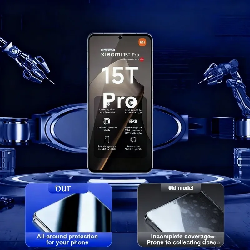 8 في 1 الزجاج المقسى ل Xiaomi 15T Pro 5G زجاج الكاميرا Xiaomi15T Xiaomi15TPro 15 T T15 Mi 15TPro HD عدسة حامي الشاشة فيلم #4