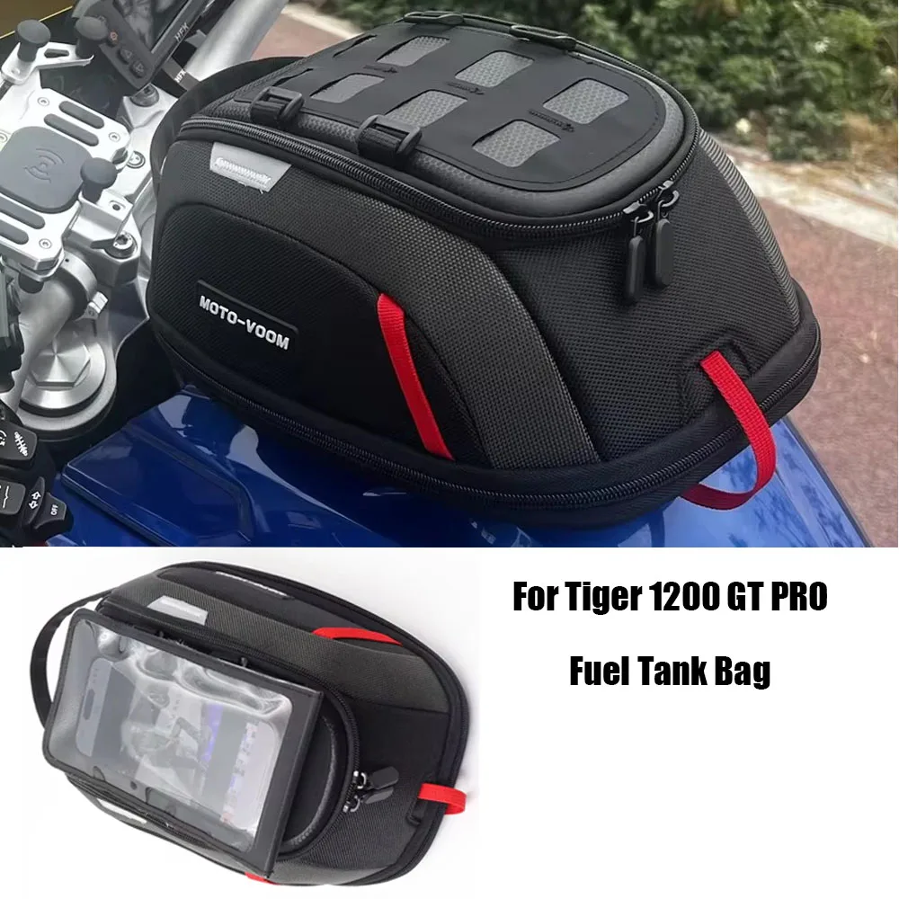 

﻿ Tank Bag For Tiger 1200 GT Rally ExpIorer T1200 Rally Pro for Tiger 1200 PRO Quick Release Waterproof Fuel Tank Kit Storage B
