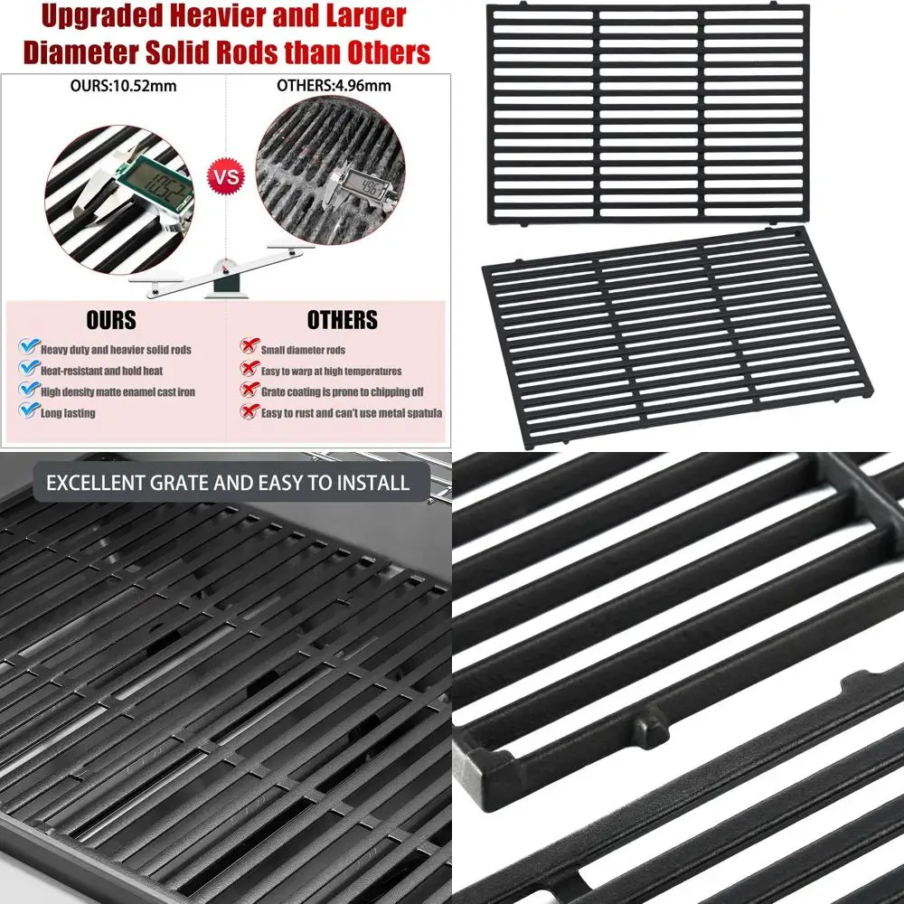 

Weber Genesis II 300 Series Grill Replacement Grates for Models E-310, E-315, E-325, E-330, E-335, S-310, S-335, S-345, SE-335,