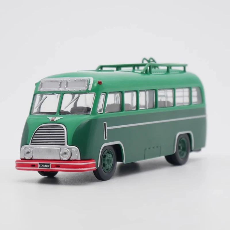 

IXO Diecast 1:72 Scale Ist Star N52 Polish Bus Alloy Car Model Collection Souvenir Adult Boy Holiday Gift Static Display Oranmen