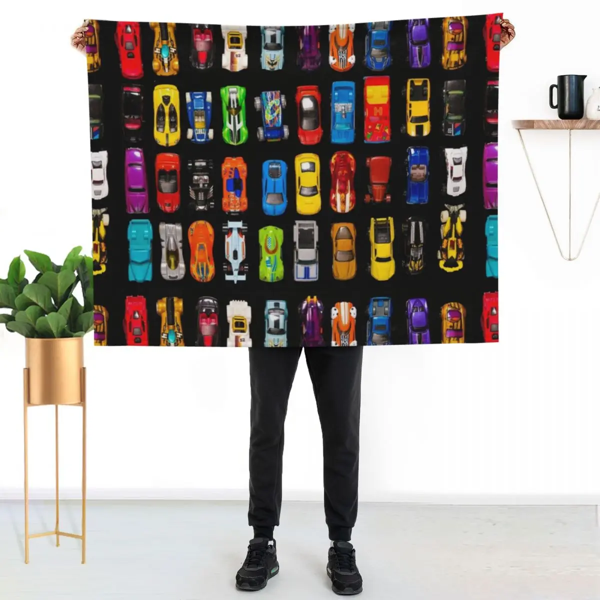 More Cars Throw Blanket warm for winter heavy to sleep Flannel blankets and throws decorative sofa bed Blankets