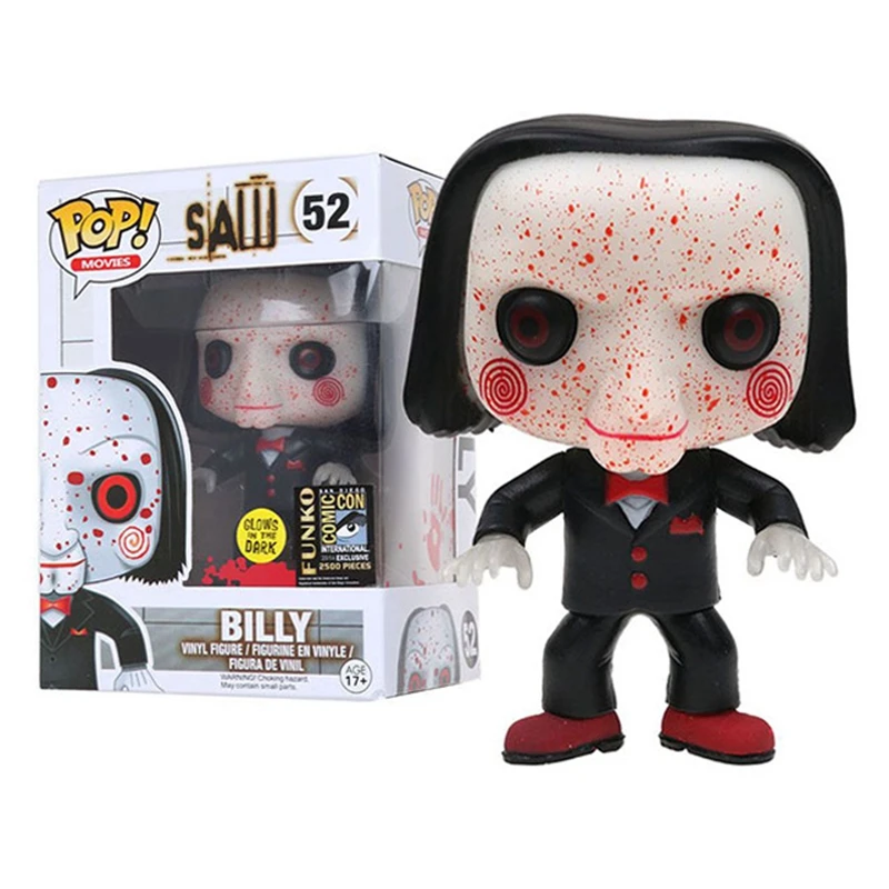 FUNKO POP Movie&TV SAW BILLY 52# Vinyl Action Figures Collection