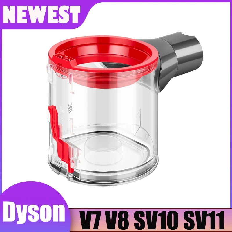 Dust Bucket Garbage Bin For Dyson V7 V8 SV10 SV11 Handheld Wireless Vacuum Cleaner Replacement Part Accessories Dustbin