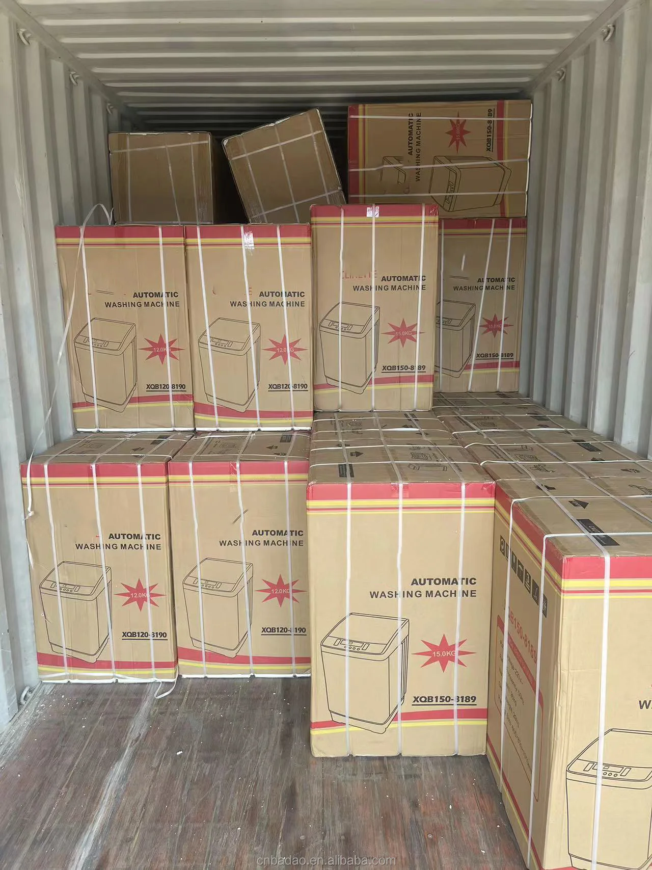 Hot 12kg Fully Automatic Single Tube Top Loader Portable Washing Machine Large 10kg 15kg Wash Cloth Washing Machine XQB120-8190