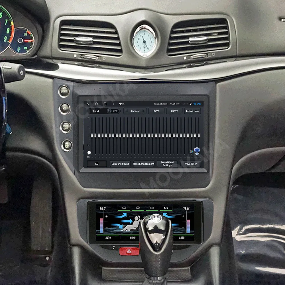 

9-дюймовый автомобильный радиоприемник для Maserati GT 2007-2015 с Android Auto, GPS-навигацией, мультимедийным видеоплеером, стереосистемой и головным устройством