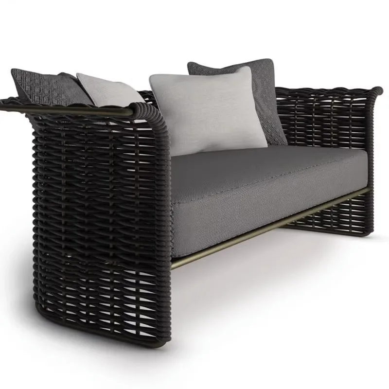 

Outdoor Dining Chair Balcony Garden Room Outdoor Weaving Leisure Chair