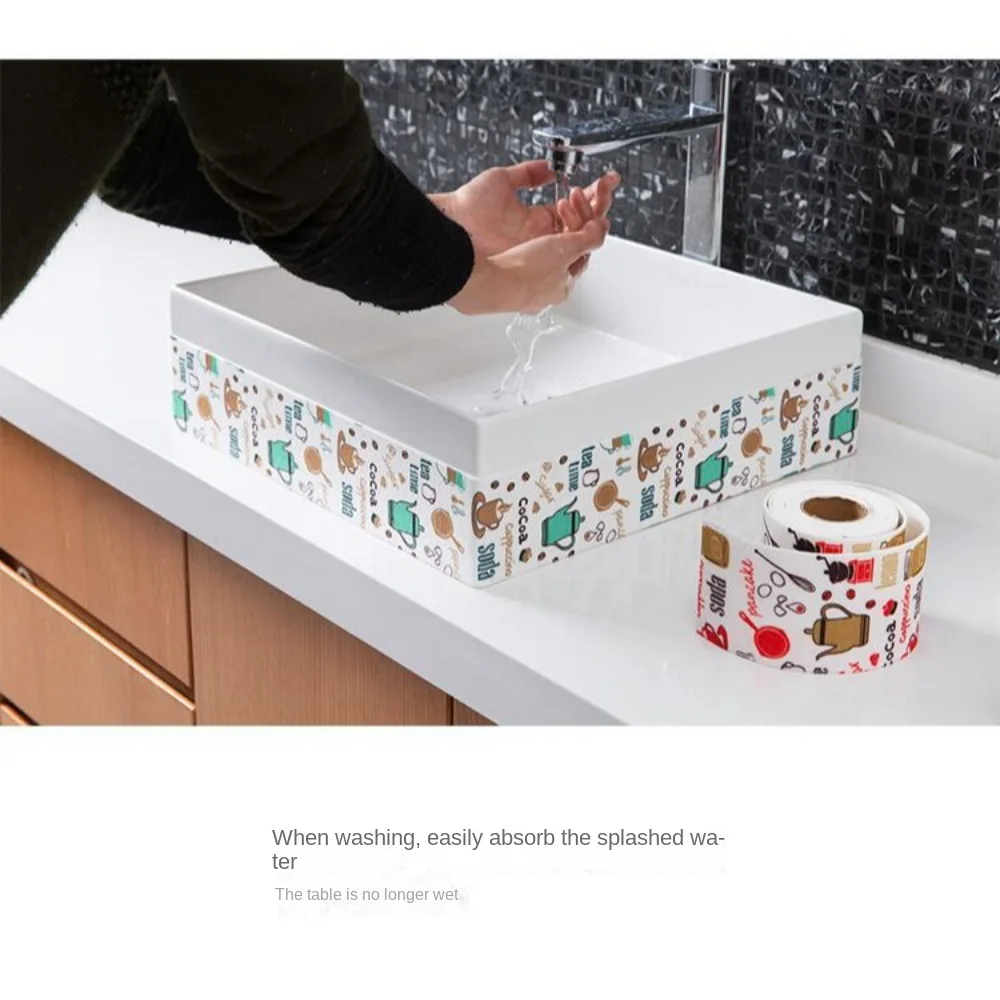 

Reusable Window Water-absorbing Sticker Washable Window Sill Anti-frost Dew Sticker Self Adhesive Sealing Strip Tape