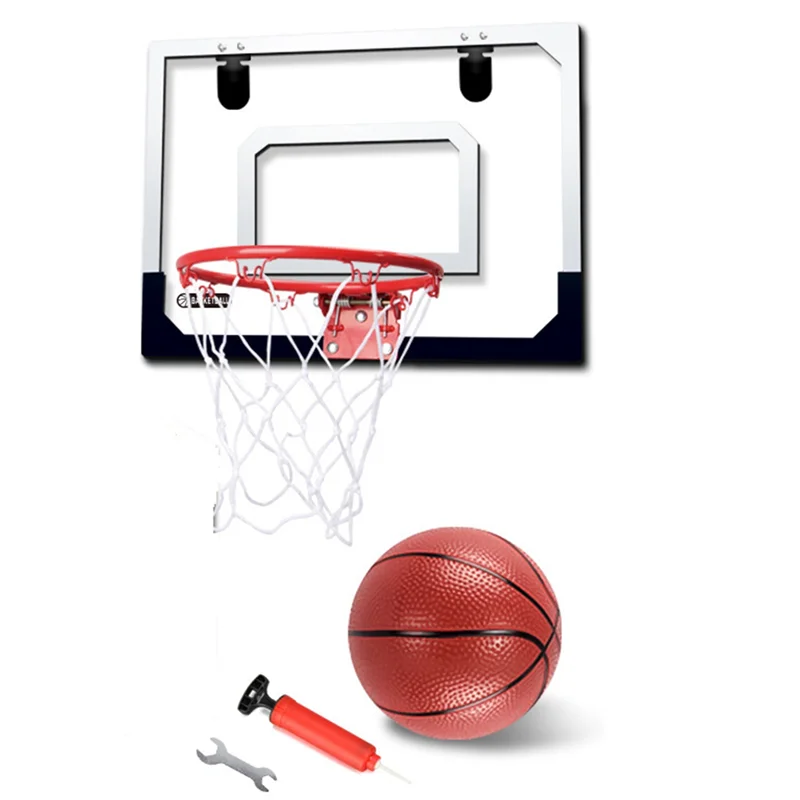 

Over the Door Basketball Hoop Mini Basketball Hoop with Ball for Kids Adults Bedroom Basketball Hoop Office Mini Hoop