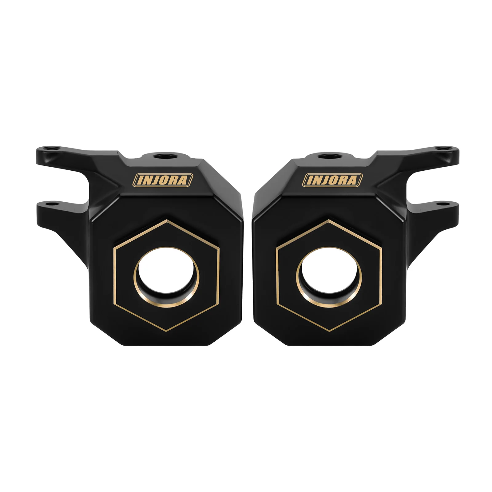 INJORA Brass Steering Knuckle for 1/10 RC Crawler SCX10 III AR45 Straight Axle