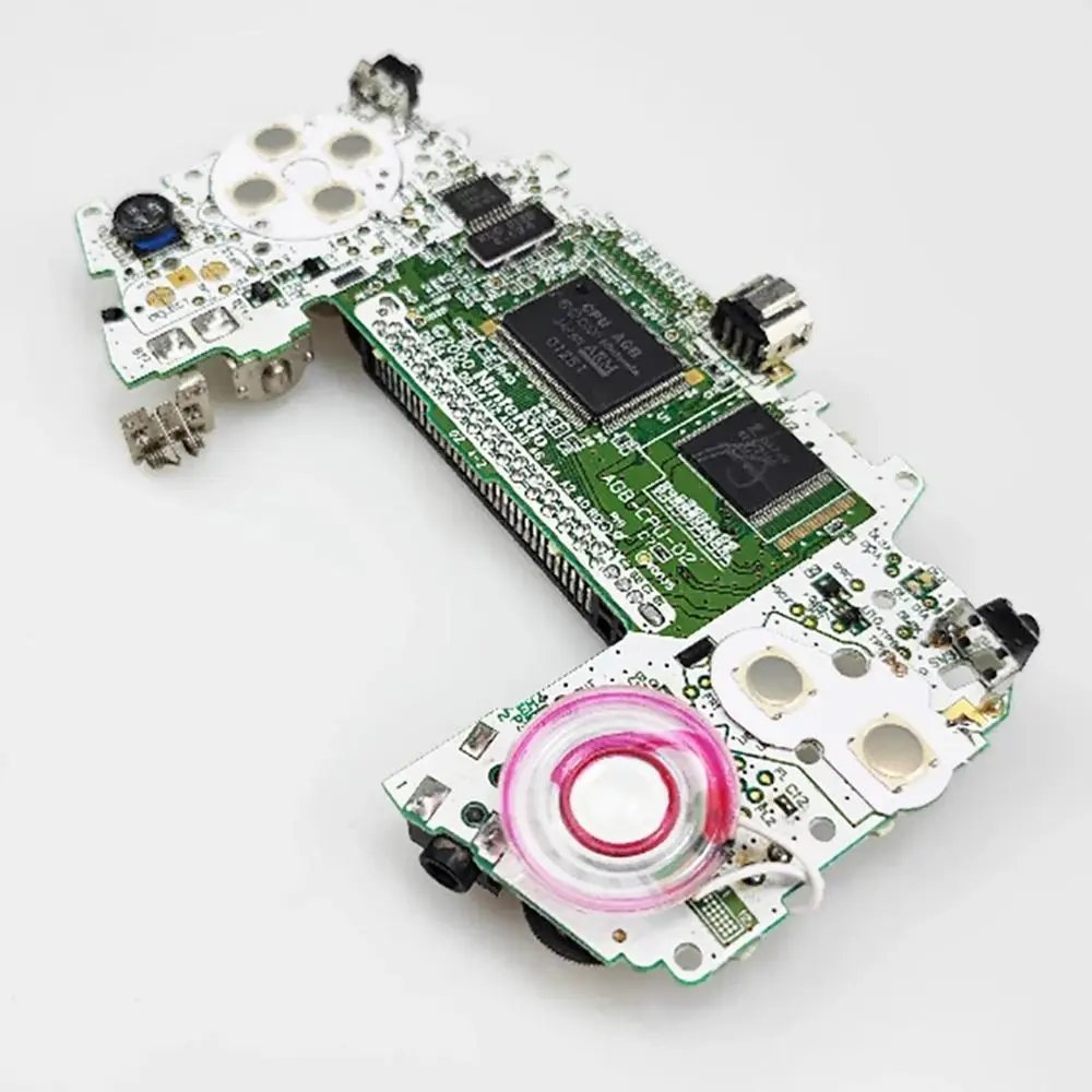 Teclados de botão de jogo universal, membrana condutora, peças de reposição duráveis, A-B, D-Pad para Gameboy, GBA, acessórios