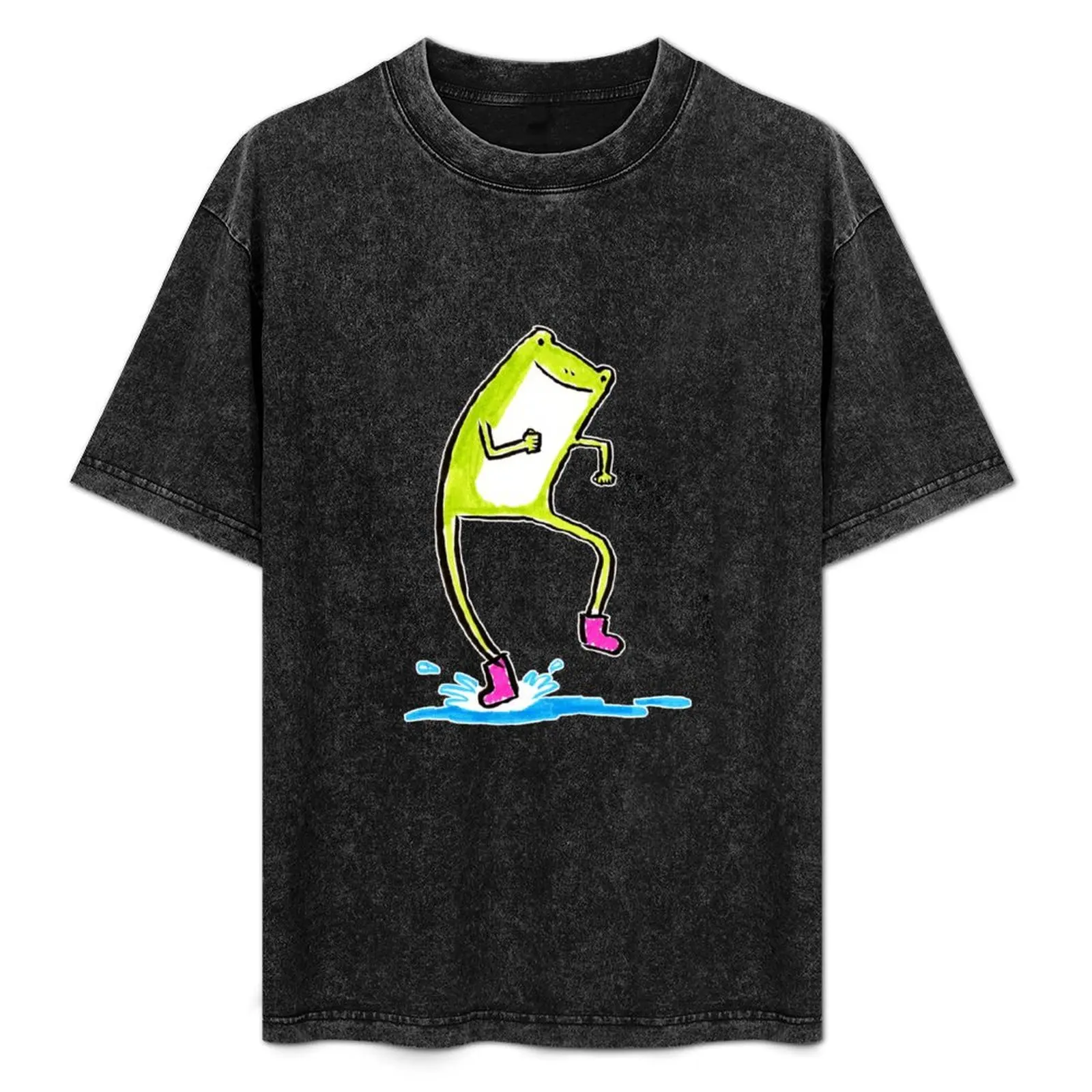 

Rainy Day Frog 3 T-Shirt Ultra Soft Breathable Tee Top