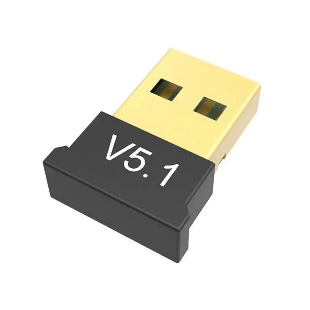 Compatible Adapter Computer Receptor USB Transmitter Bluetooth 5.1 Adapter Bluetooth Transmitter Bluetooth Receiver USB Adapter