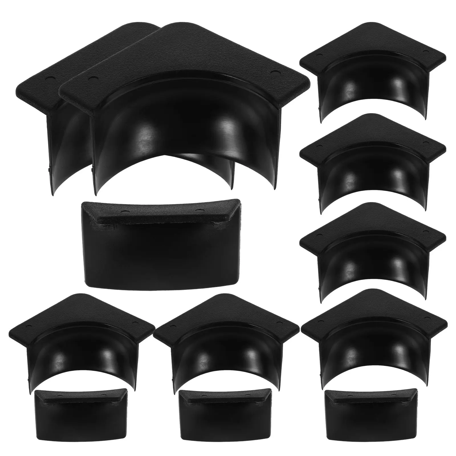 

2Sets Compact Pool Table Pocket Liners Replacement Set Safe Plastic Billiard Hole Table Insert Pads for Small Spaces Bar Game