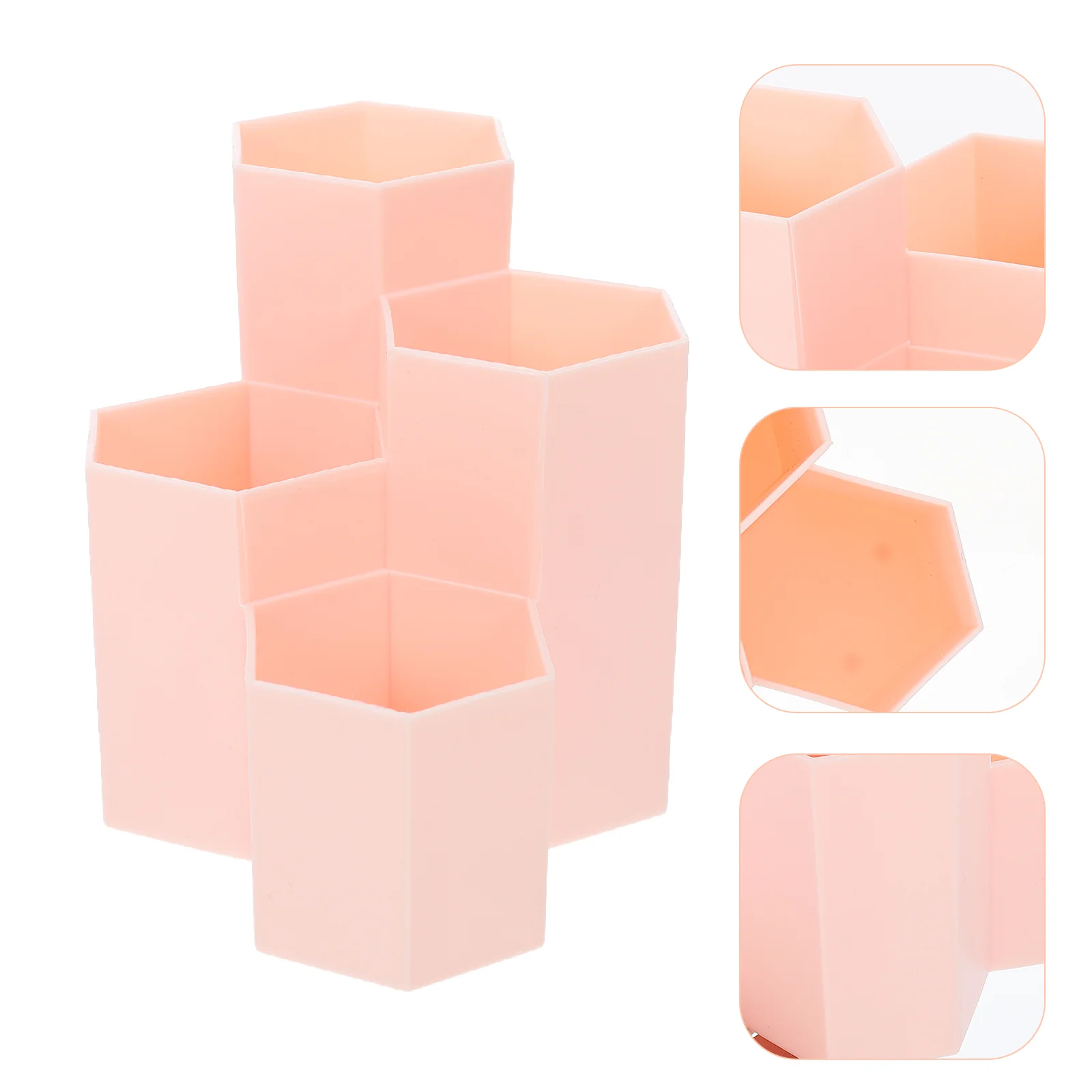 Makeup Brush Holder Lead Pencils Office Pots Desktop Storage Holders Stationery Organizers Pp Student Containers