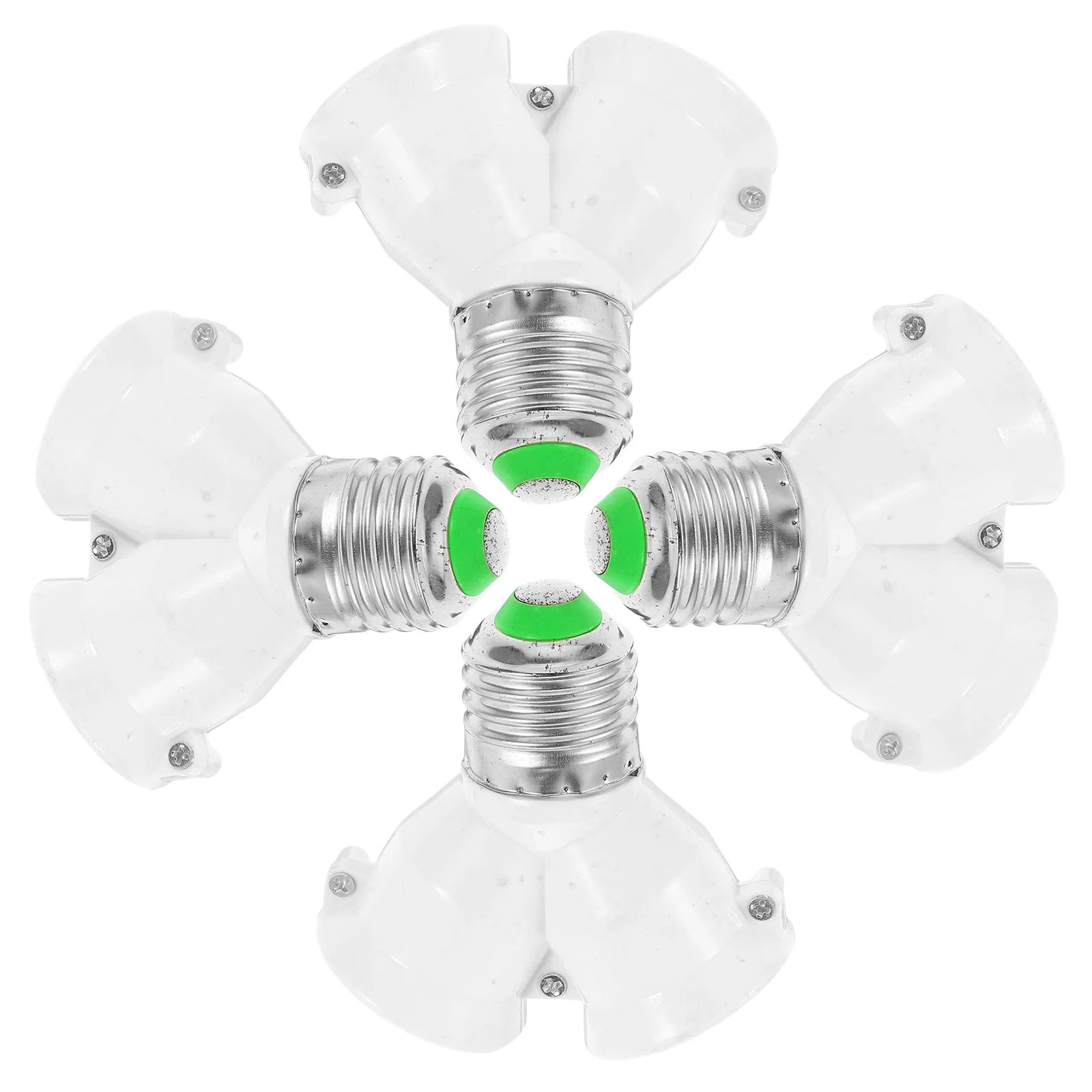 

4 pcs E27 Adapter Dual Splitter Extension Holder Lamp Base Converter Led Bulbs Home Lighting Extender Dual Light Bulb Ceiling