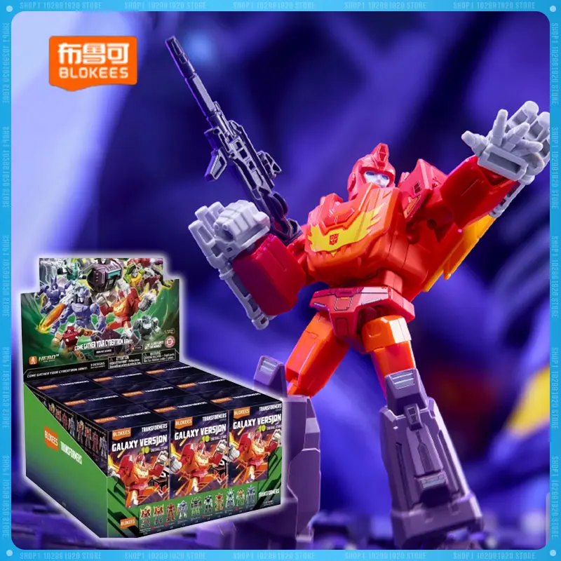 New Blokees Figures Transformation Defender Version 10 BW Megatron Action Figures Toys Assembly Model Kit Child Birthday Gift