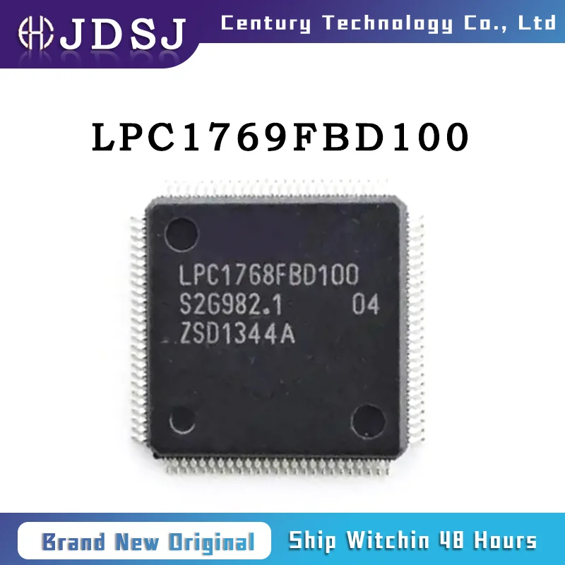 

1PCS/10PCS/50PCS/100PCS LPC1769FBD100 IC MCU 32BIT 512KB FLASH 100LQFP 100% New Original IC Chip