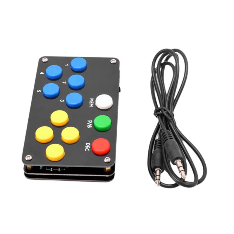 

【T07A】Remote Control Keyboard Radio Remote Control Keyboard For YAESU FT-710 FT-991 FT-891 Two Way Radio Accessories Finished