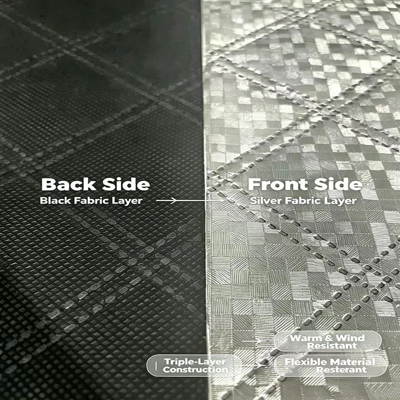 Thermal Cotton Door Curtain, Drill‑Free, Self‑Adhesive, Easy Installation, Windproof & Warm‑Keeping, Privacy Protection