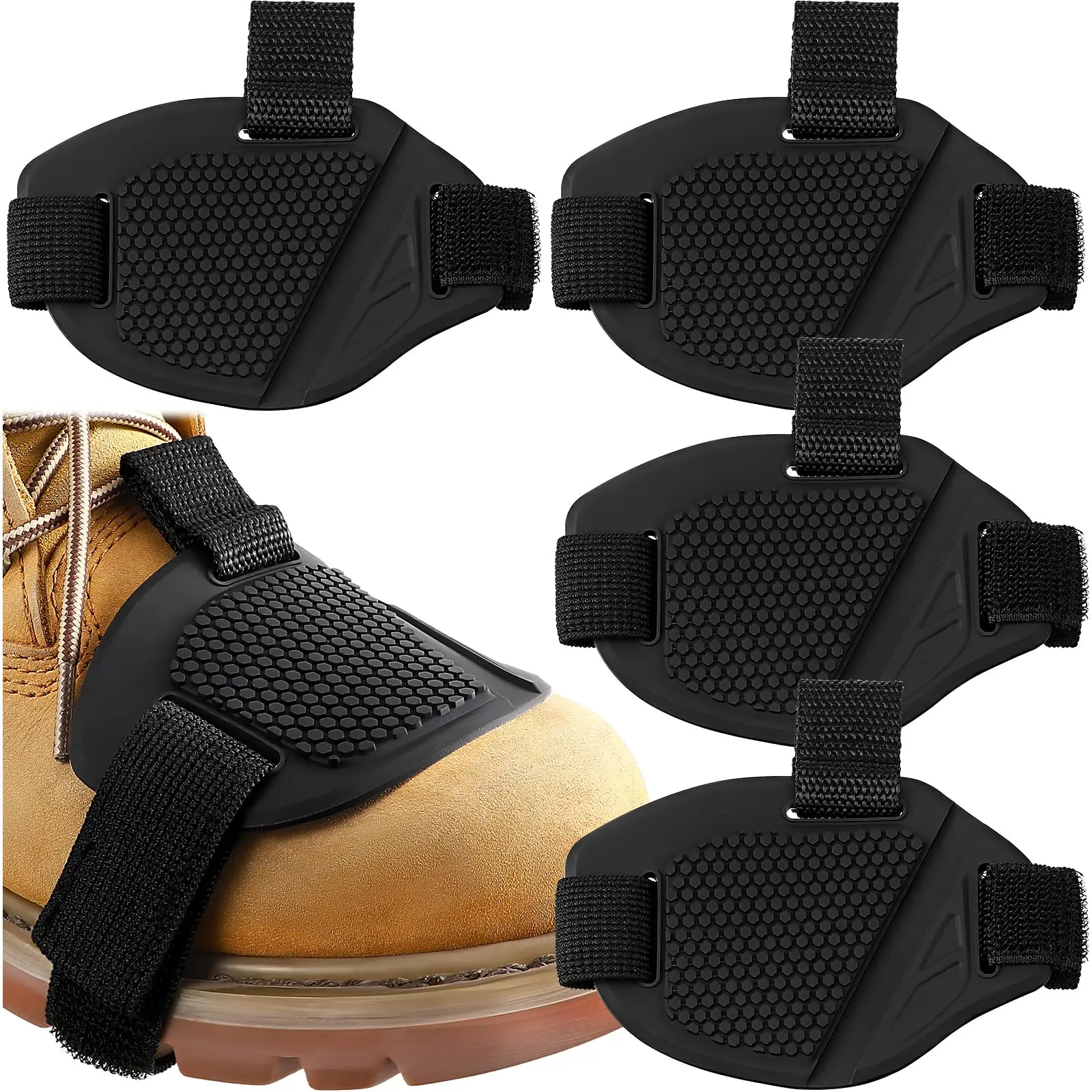 1/4PCS Motorcycle shift Pad Gear shoe Cover Durable Lightweight Boot Protector Adjustable For Riding Motorcycle Accessories