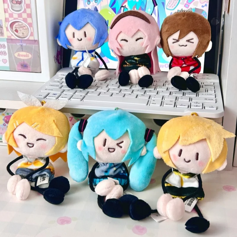 

Официальный оригинальный плюшевый брелок Moeyu Hatsune Miku с магнитом, милый кукольный брелок-подвеска в стиле муравья для фанатов аниме Piapro
