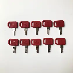 10 Pcs JDR Ignition Key For John Deere Heavy Equipment And Tractors Replaces AR51481 Free Shipping