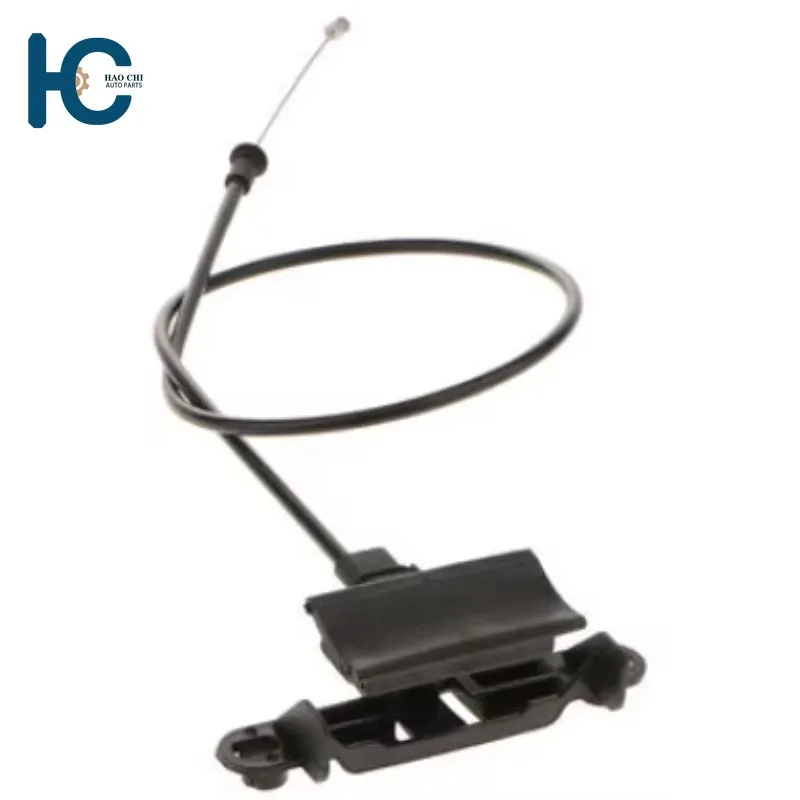 51237164798 Car Hood Release Cable with Handle Black for BMW X5 X6 E70 E71 E72
