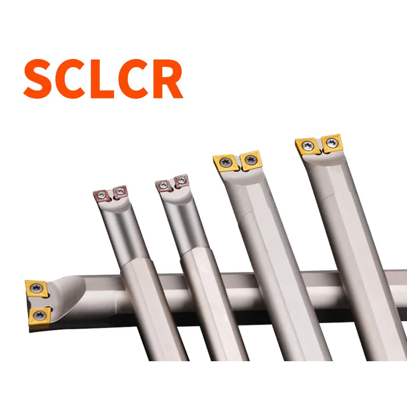 

CNC SCLCR Spring Steel Turning Double Head Shank Boring Tool Bar Inner Hole Turning Tool S16Q-SCLCR06H R L S20R-SCLCR09 S25