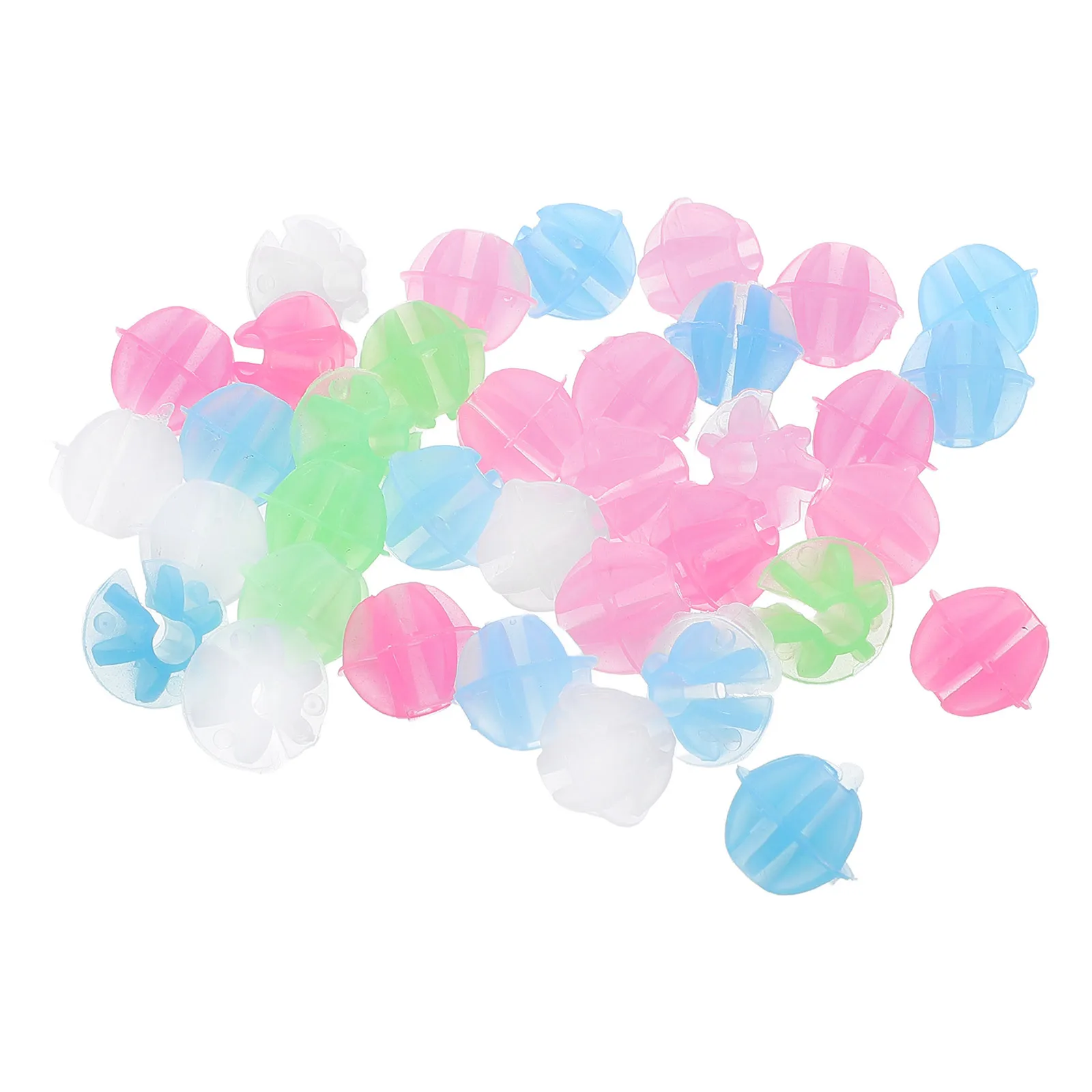 36 Buah Manik-Manik Jari-Jari Sepeda Klip Plastik Berbagai Warna Dekorasi Roda Sepeda Aksesoris Bersepeda Gantungan Sepeda Keren