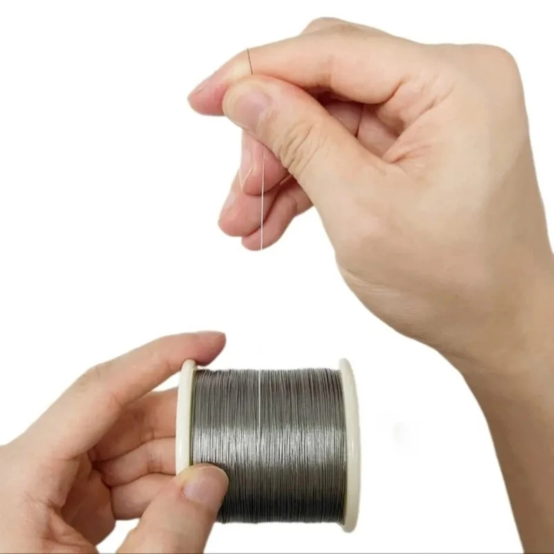 2023 New Professional Jewelry Making Steel Wire Easy to Use 7 Strand Steel Wire for Beading Unique Crafting Wire for Hobbyists