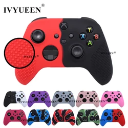 IVYUEEN MixColor Protective Silicone Skin for XBox Series S X XSS XSX Controller ThumbStick Grip Caps Gamepad Protector Cover