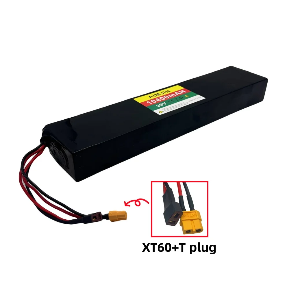 🔥 10S4P 36V 10400mAh Electric Scooter Lithium Battery 18650 battery pack 36V for 750W-1000W Electric Scooter Battery with BMS