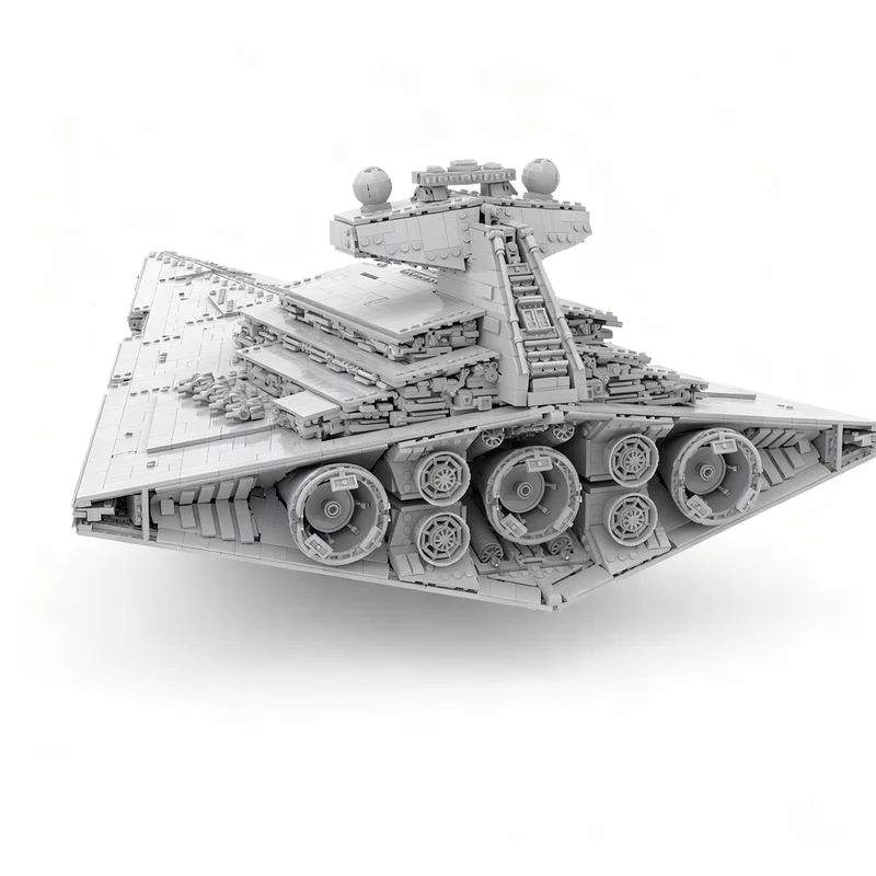 7325pcs MOC Star Battle ISD Overseer Model Building Blocks Construction Toy Assemble DIY Christmas Gift Creative Idea Education