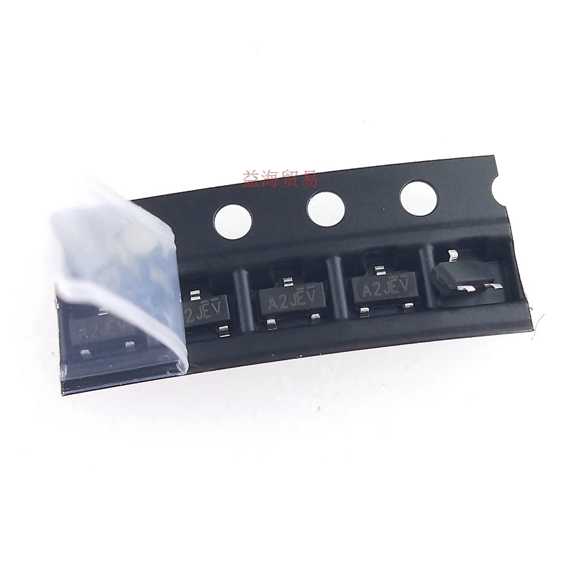 100PCS/LOT SI2302DS-T1-E3 silkscreen  A2JEV begin with A2 SI2302DS SI2302  SOT-23 New Original