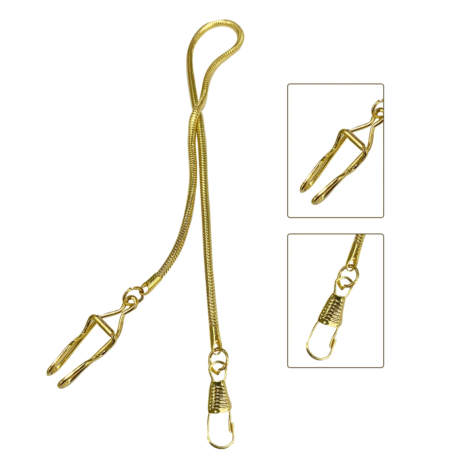 

Pocket Watch Metal Buckle Chains Belt Chains for Hanging Pocket Chain Men Watches Keys Wallets Retro Style Gifts