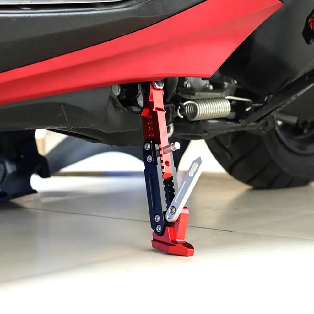 Motorcycle Accessories Adjustable Kickstand Sidestand Parking Foot Side Stand For Xmax PCX150 TMAX NMAX PCX VESPA XADV PCX 150