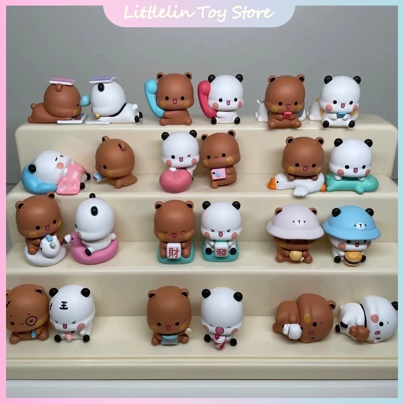 

Genuine Yier And Panda Bubu Couple Daily Life Series V3 Blind Box Trendy Toys Cute Doll Desktop Decoration Girl'S Surprise Gift