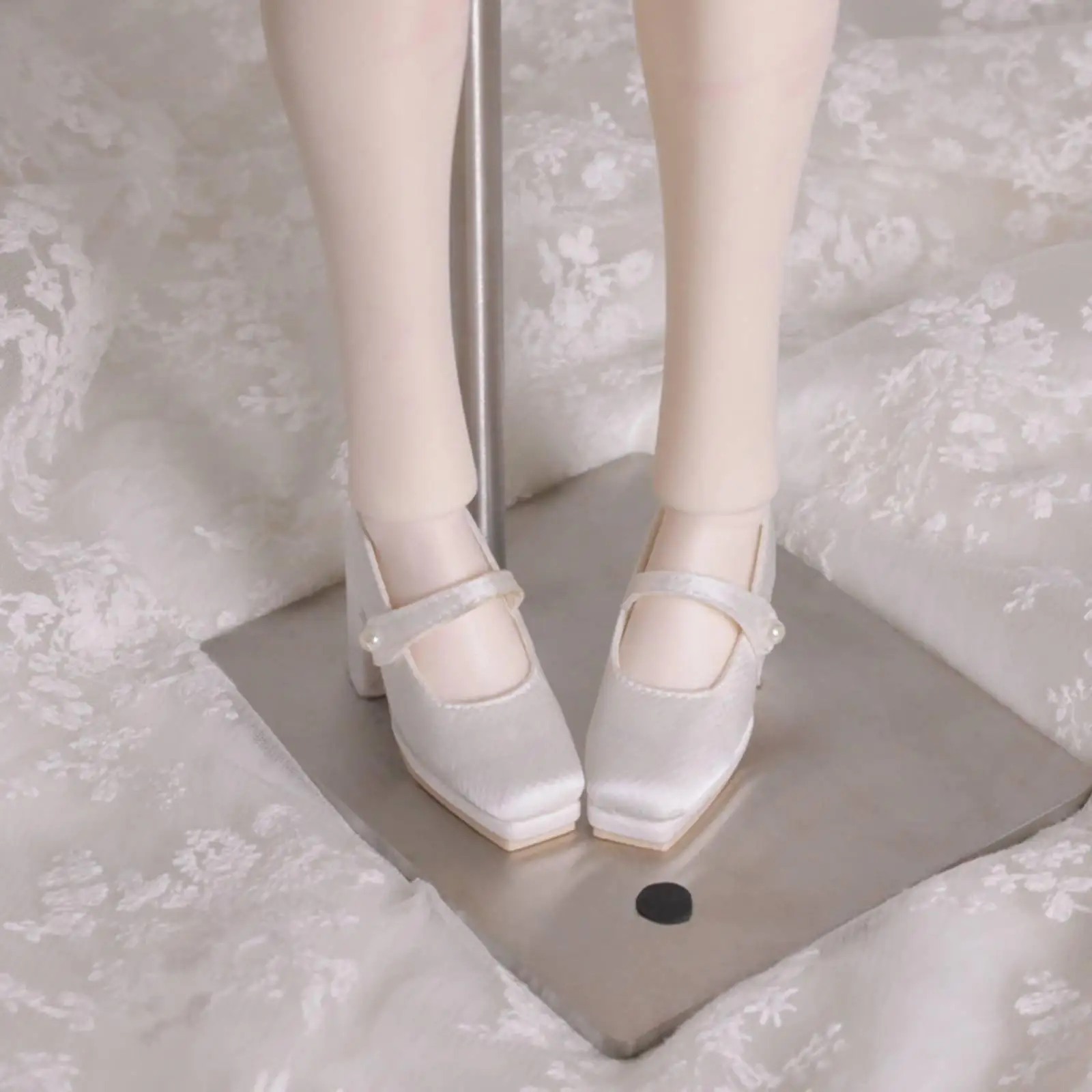 Bjd Doll Heels Ankle Strap Miniature Footwear Functional Buckle