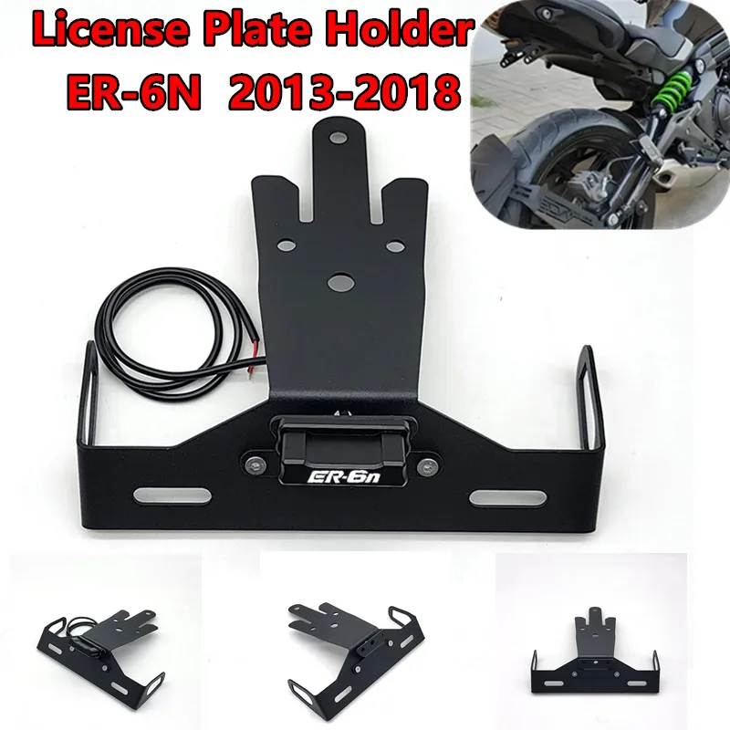 Fit For Kawasaki ER-6N ER6-F Ninja 650 650R Faired  ER6N ER6F ER-6F Motorcycle Tail Tidy License Plate Holder Fender Eliminator