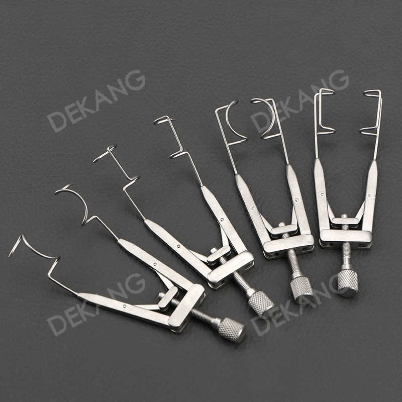 二重まぶたの手術のための切開口を作成するための調節可能なまぶたオープナー。 切開口を開けるためのチタン合金ネジ