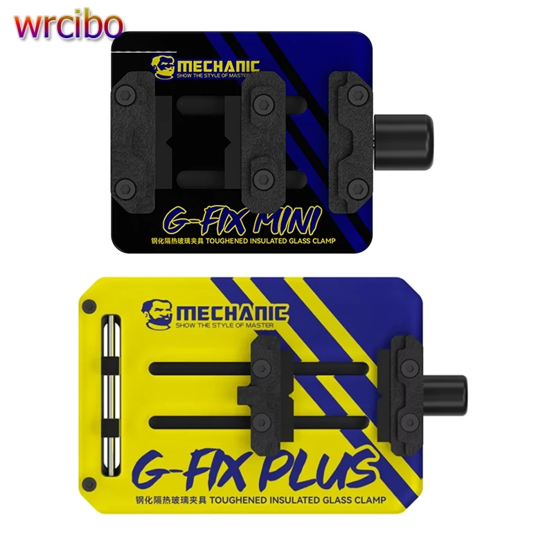 

Mechanic G-Fix универсальное закаленное изолированное стекло, приспособление для ремонта материнской платы, печатная плата, процессор NAND, чип BGA, зажим для распайки, инструмент