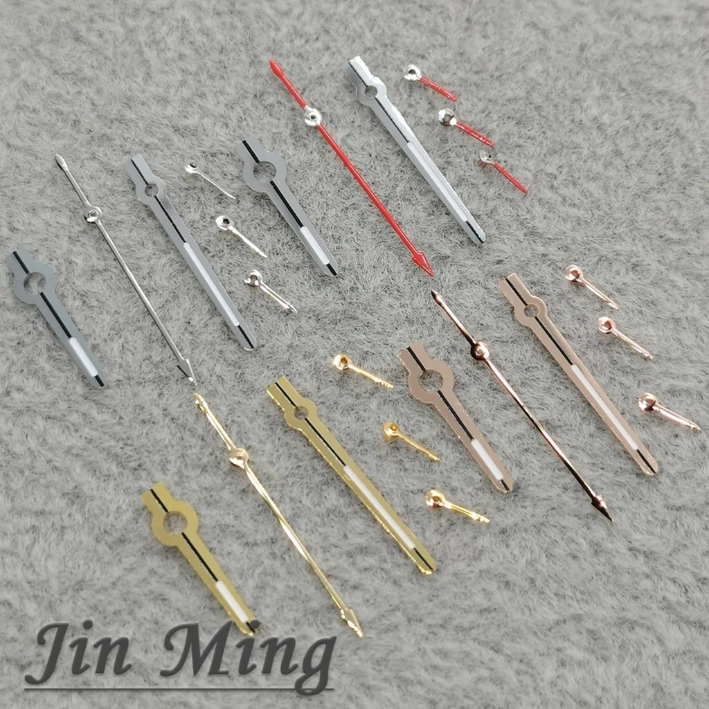 عالية الجودة 6 دبابيس VK63 ساعة الأيدي الفضة الأسود الذهب ارتفع الأيدي الأخضر مضيئة الساعات مؤشرات صالح VK63 VK63A حركة الكوارتز