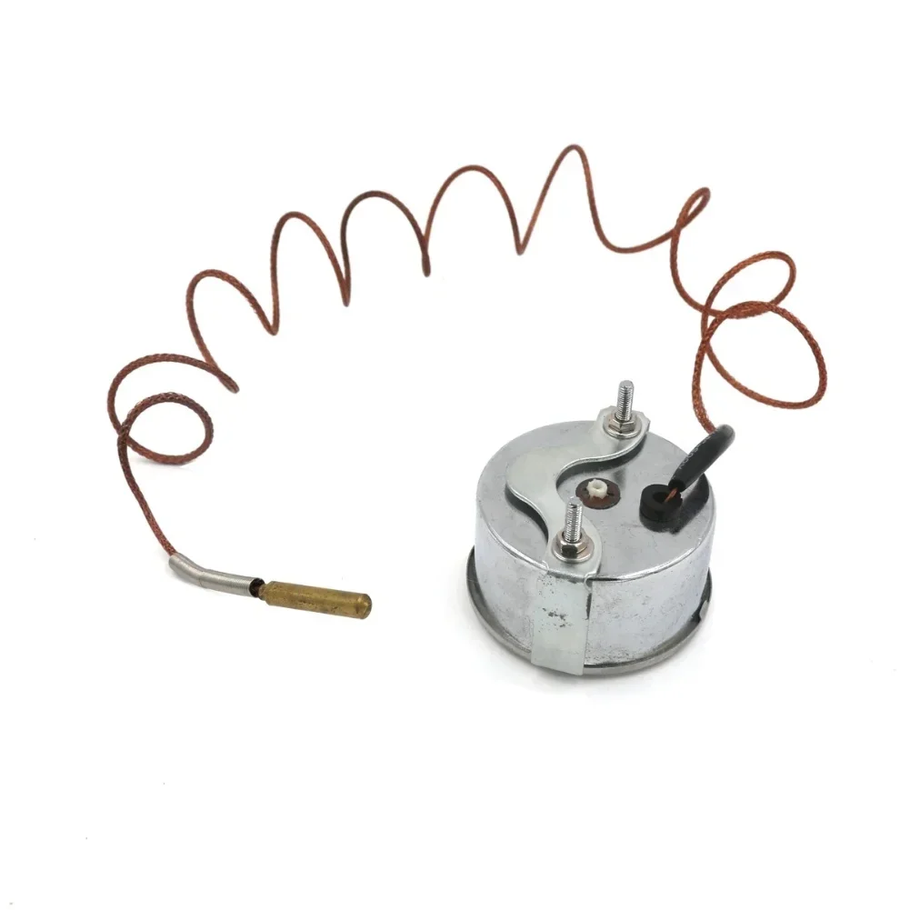 Oven and Heater Thermometer 0 to 350 Celsius Capillary Type with Metal Probe and 1 Meter Cable for Precise Temperature Control