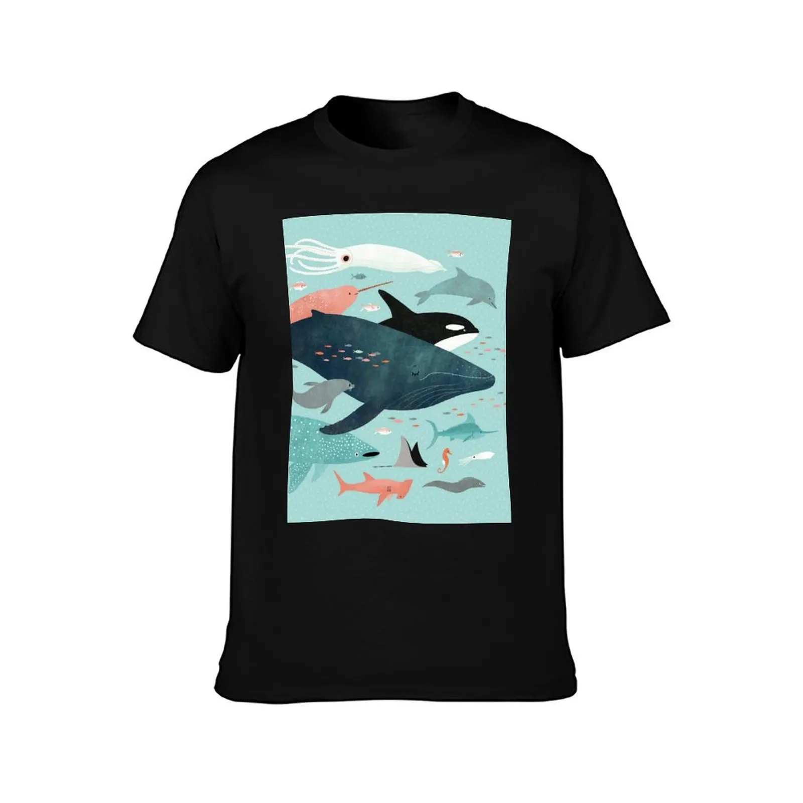 Under the Sea Menagerie T-Shirt essential t shirt anime clothes graphic shirts T-shirt men