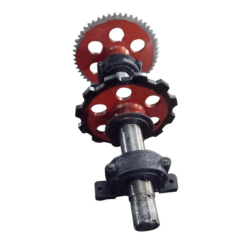 Hoist head and tail sprocket plate chain feeding machine assembly bucket lift accessories sprocket can be customized up