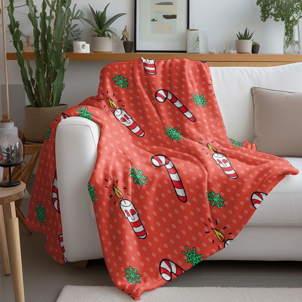 TU Cozy Throw Blanket Soft Warm Flannel Fleece Lightweight Home Decor Bedding Gift Stylish Ultra Soft Comfort Plush Blanket