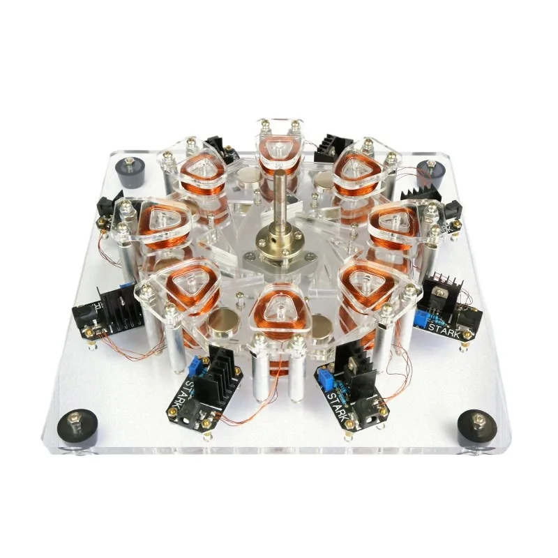 For 16 Coil High Speed Brushless Motor Disc Axial Flux Brushless Motor Creative Model
