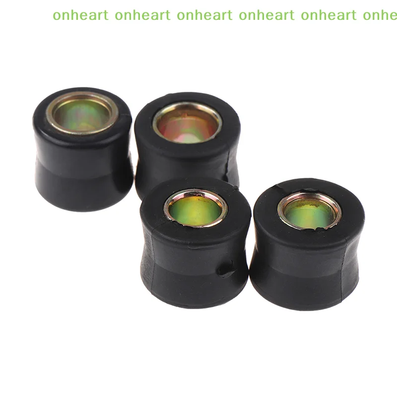 [C]2Pcs Universal Motorcycle 10MM 12MM Rear Shock Absorber Sleeve Buffer Rubber Ring Bushing Fixed Ring Rear Sleeve Scooter