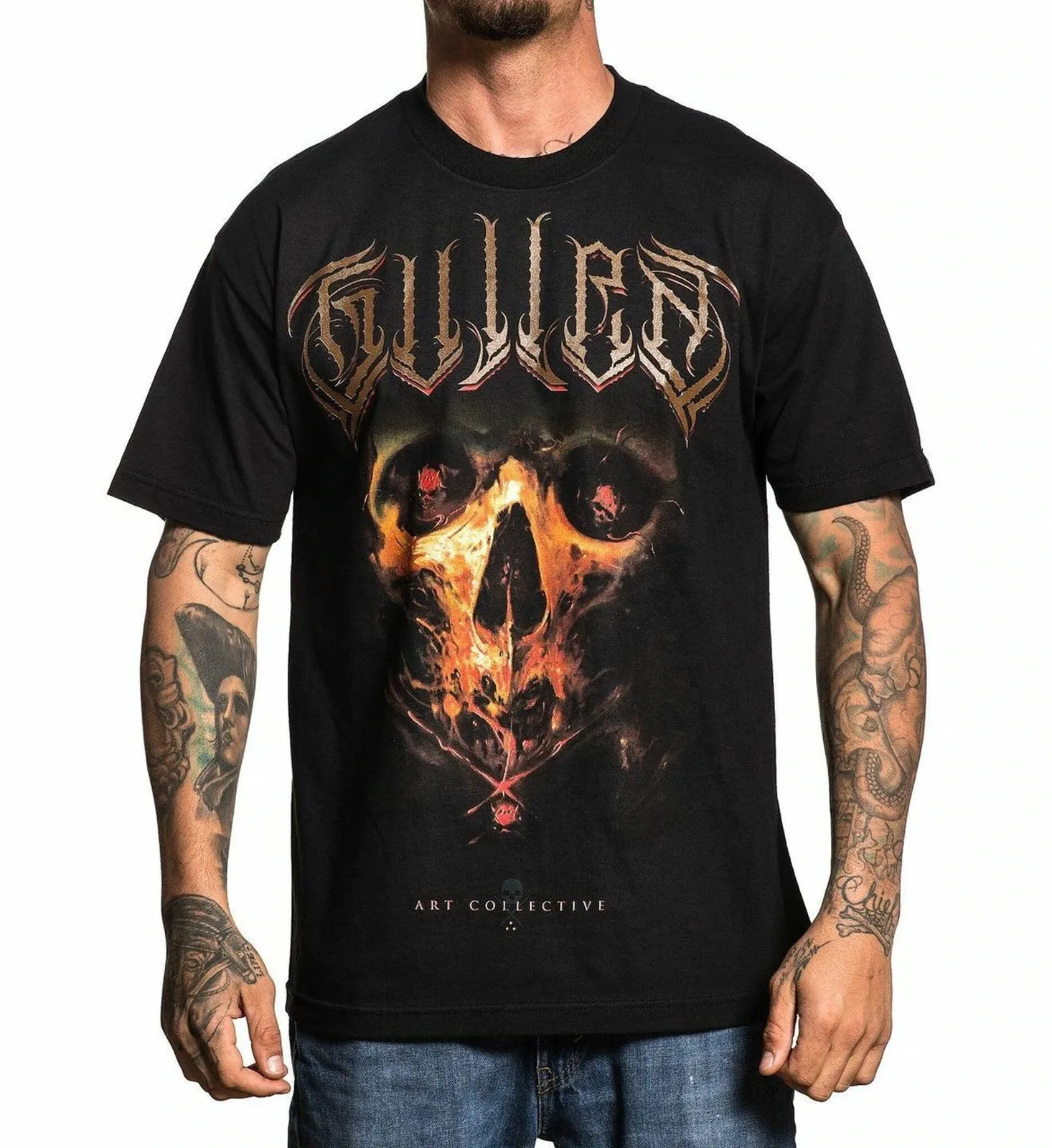 

Sullen Men's T-shirt JORQUERA BADGE Tattoos Urban Design Premium Quality