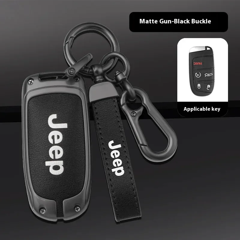 

Car Alloy Key Case Key Bag Key Chain Shell Jeep Commander Compass Gladiator Wagoneer Grand Cherokee Wrangler JK Renegade Patriot